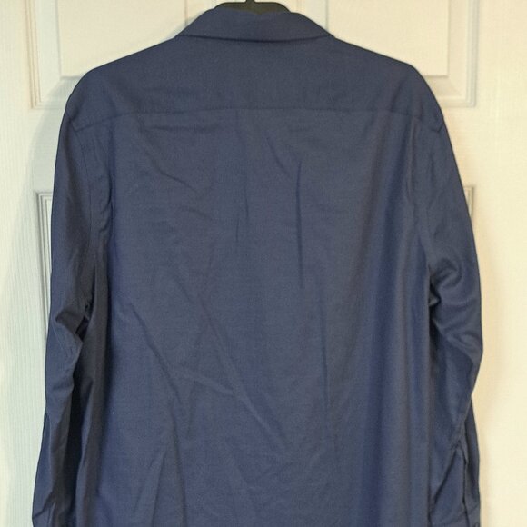 Michael Kors Men's Dark Blue Button Down Shirt - Picture 5 of 6